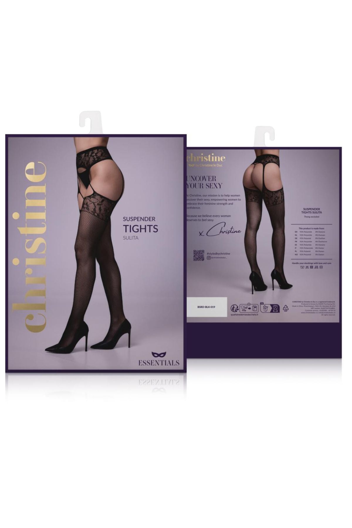 Sulia Suspender Pantyhose