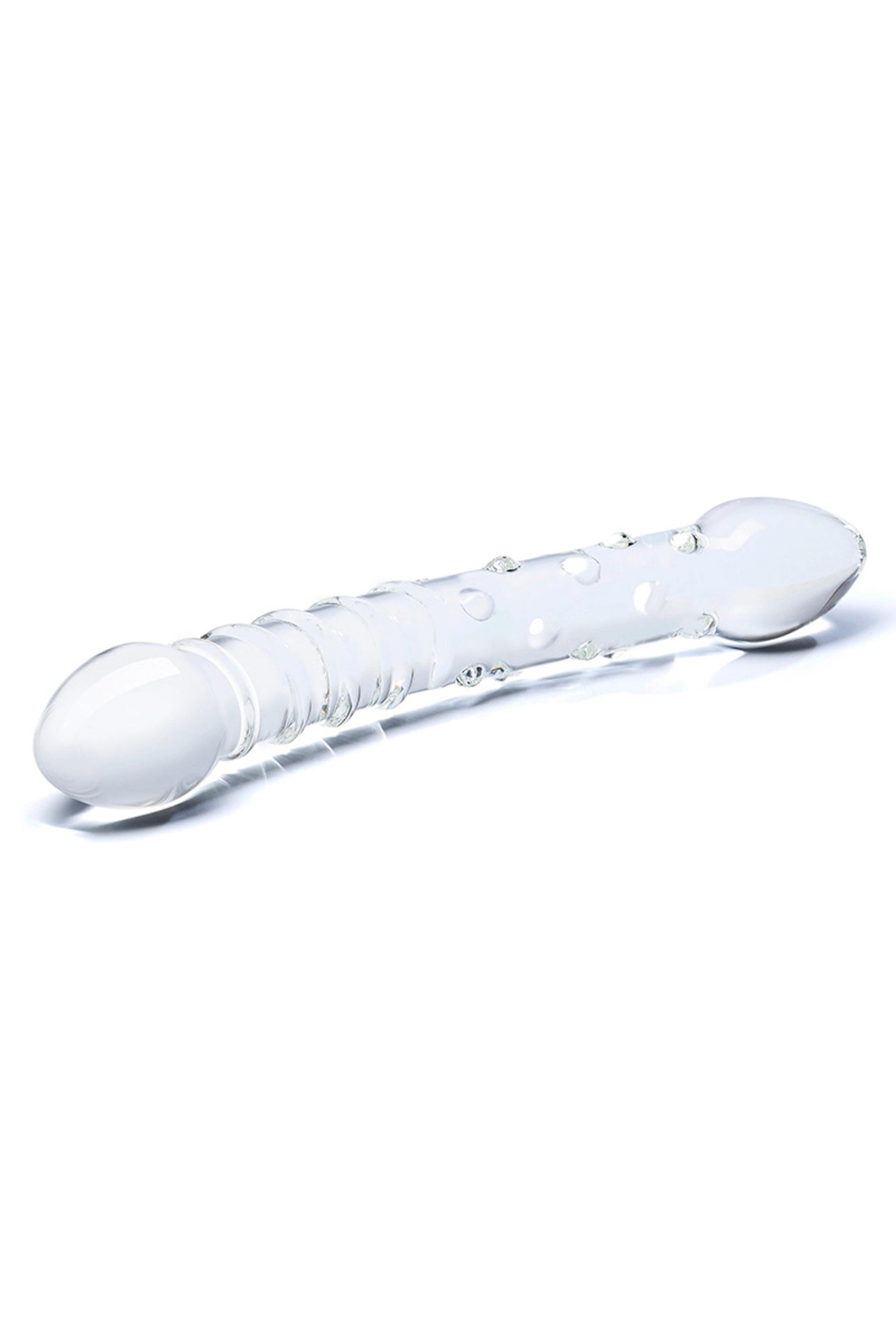 Shop the Double Trouble Glass Dildo Online | Matilda's Lifestyle