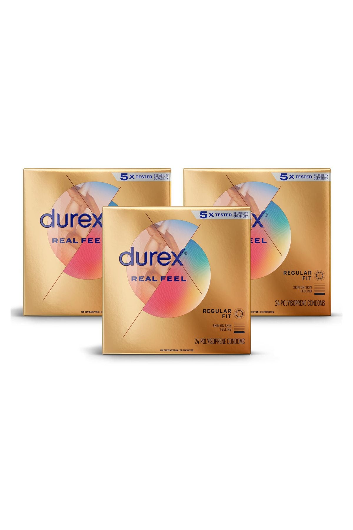 Durex Real Feel Condoms | 3 Pack