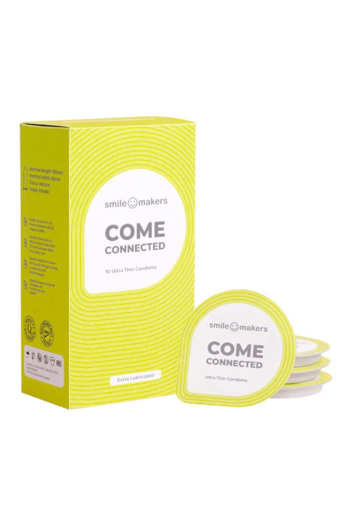 Come Connected Condoms | 10 Pack